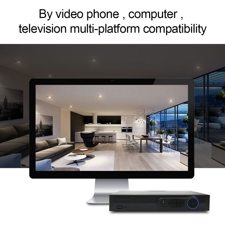 V380 HD 1280 x 720P 1.0MP Telecamera IP ruotabile a 360 gradi Telecamera di sicurezza intelligente WiFi wireless, supporto scheda TF, voce bidirezionale, V380