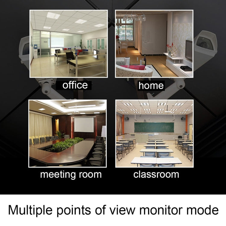 Telecamera IP WiFi HD 1280x720P ruotabile 360° V380
