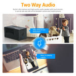 Telecamera IP WiFi HD 1080P con visione notturna e audio