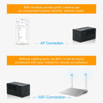 Telecamera IP WiFi HD 1080P con visione notturna e audio