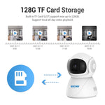 Telecamera IP WiFi ESCAM PT201 HD 1080P con visione notturna