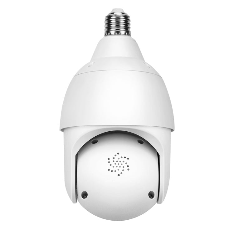 DP18 3.0MP Smart WiFi 1080P HD Telecamera per lampadina di rete esterna, supporto per visione notturna a infrarossi, rilevamento del movimento e scheda TF, DP18