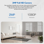 Telecamera di rete esterna WiFi 1080P con doppia luce