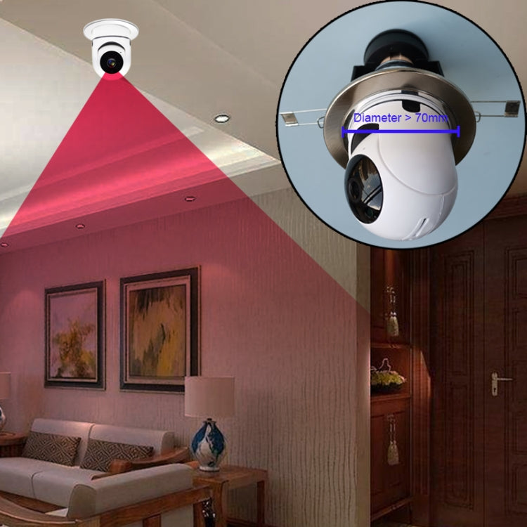 Telecamera di rete esterna WiFi 1080P con doppia luce