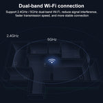 Originale Xiaomi Smart Camera 2 PTZ, Panorama a 360 gradi 1440P 2.5K Dual Band WiFi Supporto Micro SD Card, Spina USA, Smart Camera 2 PTZ