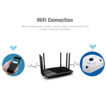 Telecamera IP WiFi ESCAM Shark QP180 960P 360° Fisheye