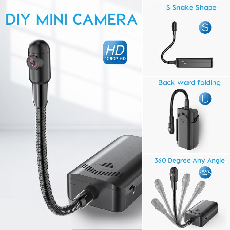 Telecamera Snake Tube HD WiFi 1080P con rilevamento movimento