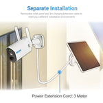 Telecamera IP ESCAM QF290 HD 1080P con pannello solare