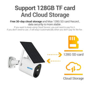 Telecamera IP a pannello solare ESCAM QF490 HD 1080P 4G 3,8 W, versione UE, EU Version