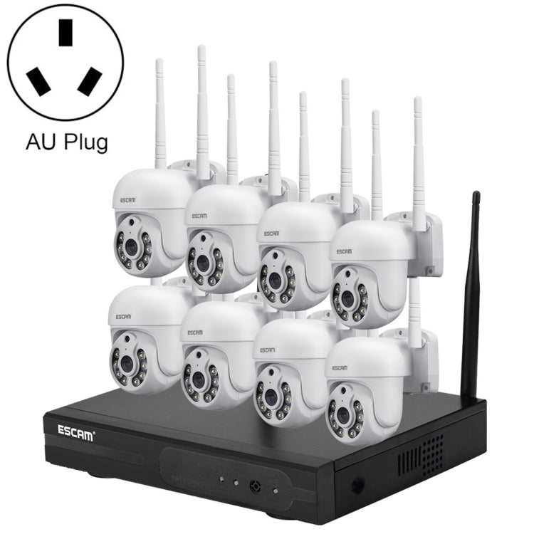 Sistema di sicurezza wireless ESCAM WNK718 8 canali HD 3MP
