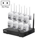 Sistema di sicurezza wireless ESCAM WNK718 8 canali HD 3MP