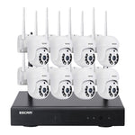 Sistema di sicurezza wireless ESCAM WNK718 8 canali HD 3MP
