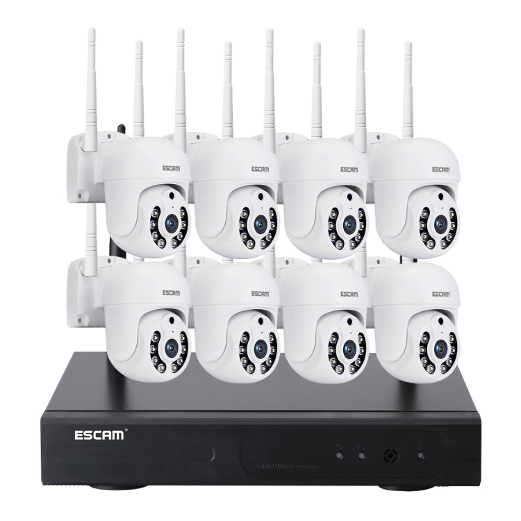 Sistema di sicurezza wireless ESCAM WNK718 8 canali HD 3MP