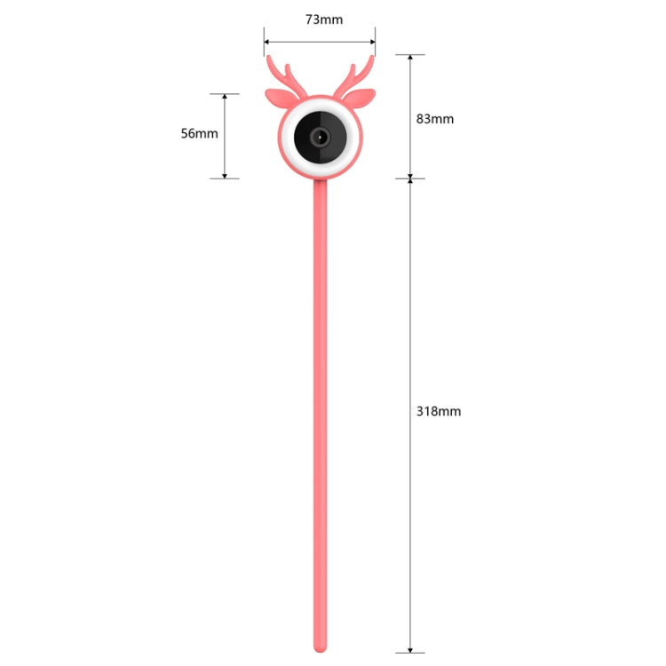 Baby monitor wireless 4 MP con visione notturna HD