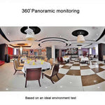 Telecamera IP WiFi panoramica 360° HD 960P con visione notturna