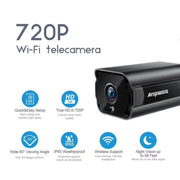 Telecamera IP WiFi Anpwoo Paladin 720P HD, supporto rilevamento movimento, visione notturna a infrarossi e scheda TF (massimo 64 GB), Paladin