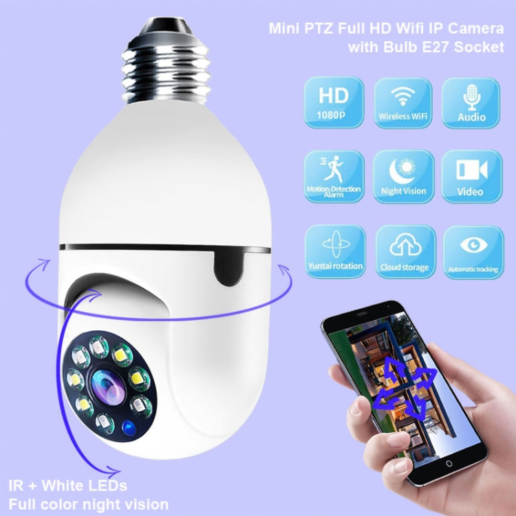 Telecamera lampadina 1080P 2MP con interfono vocale 5G