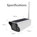 Telecamera IP solare VESAFE Y4P HD 1080P per esterni