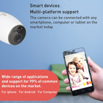 Telecamera di sorveglianza WiFi GH3 con treppiede