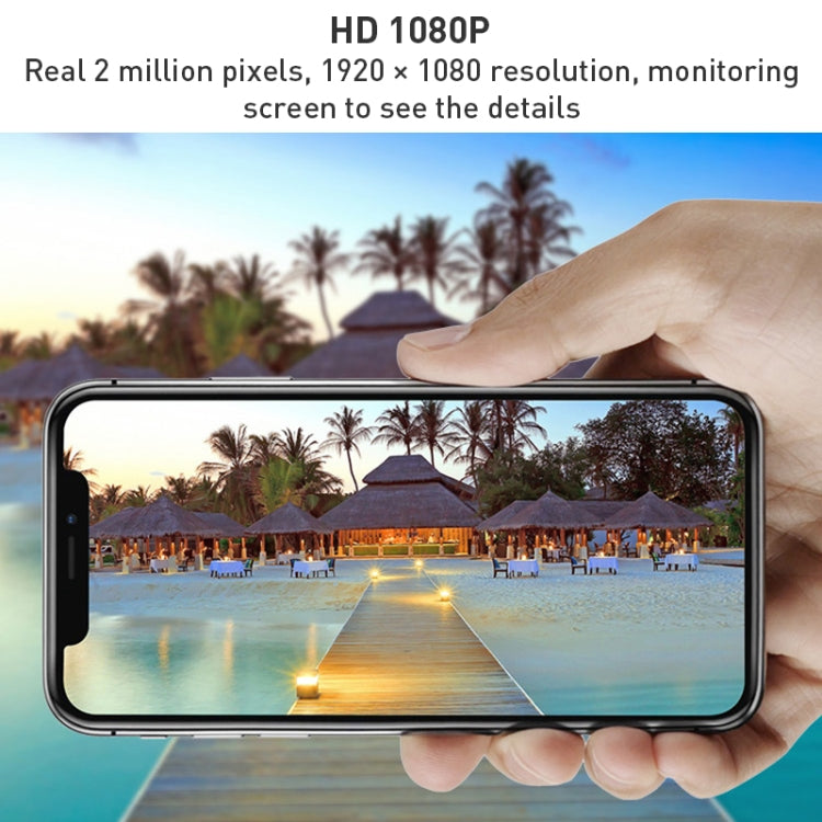 Telecamera di sorveglianza WiFi GH6 Full HD 160°