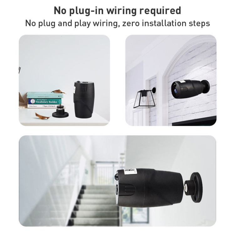 Telecamera di sorveglianza WiFi GH6 Full HD 160°