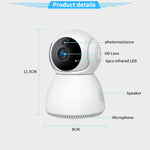 YT24 V380 Telecamera IP pan-tilt da 3,0 MP Telecamera di sicurezza intelligente WiFi, supporto scheda TF / Audio bidirezionale / Rilevamento movimento / Visione notturna, YT24 3.0MP