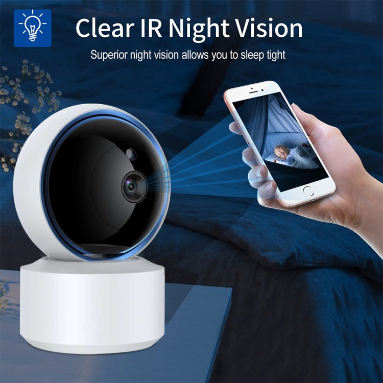 Telecamera IP WiFi 3MP con rotazione a 360° e audio bidirezionale