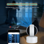 Telecamera IP WiFi 3MP con rotazione a 360° e audio bidirezionale
