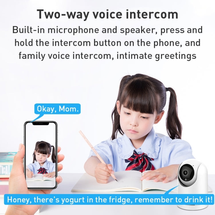 Telecamera IP WiFi Pan-Tilt 1080P con audio bidirezionale