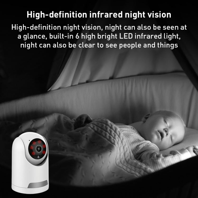 Telecamera IP WiFi Pan-Tilt 1080P con audio bidirezionale