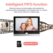 W1 4,3 pollici 1080P WiFi Smart Visual Campanello elettronico Supporto rilevamento movimento PIR, W1