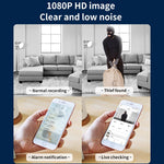 CAMSOY X1 Telecamera WiFi Full HD 1080P Pan-Tilt