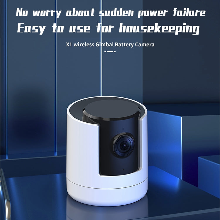 CAMSOY X1 Telecamera WiFi Full HD 1080P Pan-Tilt