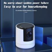 CAMSOY X1 Indoor Full HD 1080P WiFi Telecamera panoramica e inclinazione con conversazione bidirezionale, X1