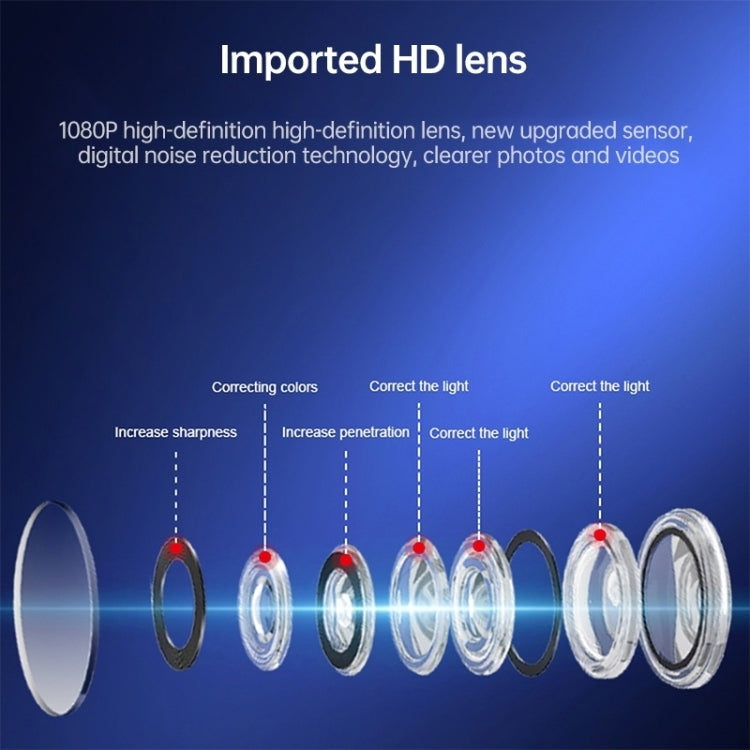 Registratore grandangolare wireless WiFi 1080P A9