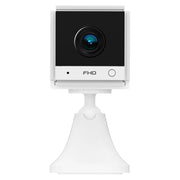 CAMSOY S20 1080P WiFi Wireless Network Action Camera Registratore grandangolare con supporto, S20 (Black), S20 (White)