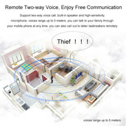 Registratore grandangolare CAMSOY T9W5 1080P WiFi Wireless Network Action Camera, T9W5