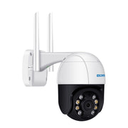 ESCAM QF218 1080P Pan/Tilt AI Rilevamento umanoide IP66 Telecamera IP WiFi impermeabile, Supporto ONVIF/Visione notturna/Scheda TF/Audio bidirezionale, Spina USA, NC1228AU, NC1228EU, NC1228UK, NC1228US