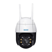 ESCAM QF218 1080P Pan/Tilt AI Rilevamento umanoide IP66 Telecamera IP WiFi impermeabile, Supporto ONVIF/Visione notturna/Scheda TF/Audio bidirezionale, Spina USA, NC1228AU, NC1228EU, NC1228UK, NC1228US