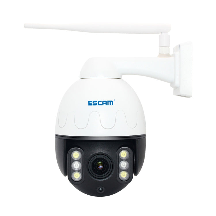 Telecamera IP impermeabile ESCAM Q5068 H.265 5MP Pan / Tilt / Zoom 4X WiFi, supporto ONVIF conversazione bidirezionale e visione notturna, presa AU, EU Plug, AU Plug, UK Plug, US Plug