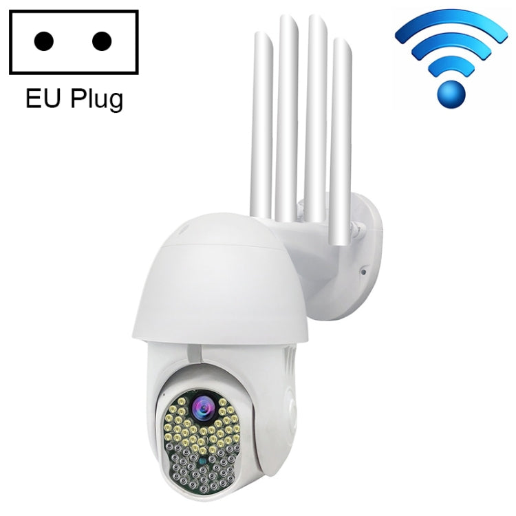 Telecamera IP WiFi HD 1080p con visione notturna e rilevamento