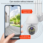 Telecamera IP WiFi HD 1080p con visione notturna e rilevamento