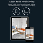 Telecamera IP WiFi HD 1080p con visione notturna e rilevamento
