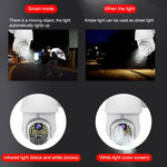 Telecamera IP WiFi HD 1080p con visione notturna e rilevamento