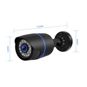 Telecamera IP wireless Q4 da 2,0 milioni di pixel 1080P HD, supporto rilevamento del movimento, audio bidirezionale, visione notturna a infrarossi e scheda TF, presa americana, Q4