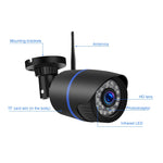 Telecamera IP wireless 1080P HD con rilevamento movimento