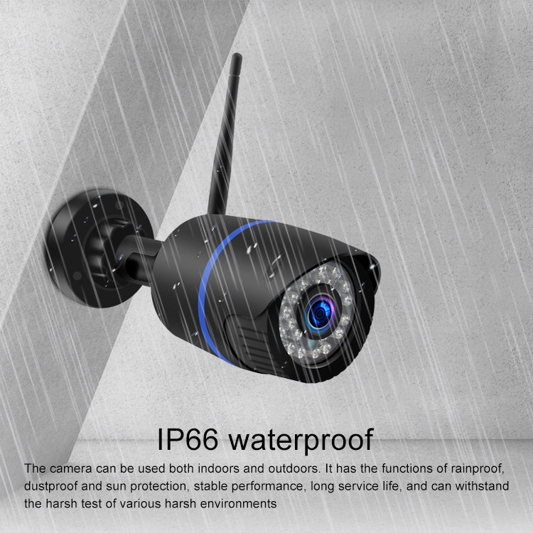 Telecamera IP wireless 1080P HD con rilevamento movimento