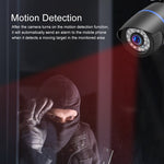 Telecamera IP wireless 1080P HD con rilevamento movimento