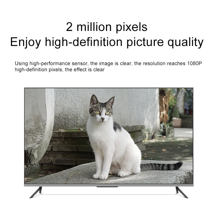 Telecamera IP wireless 1080P HD con rilevamento movimento