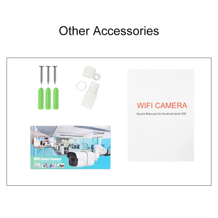Telecamera IP wireless Q8 1080P con visione notturna